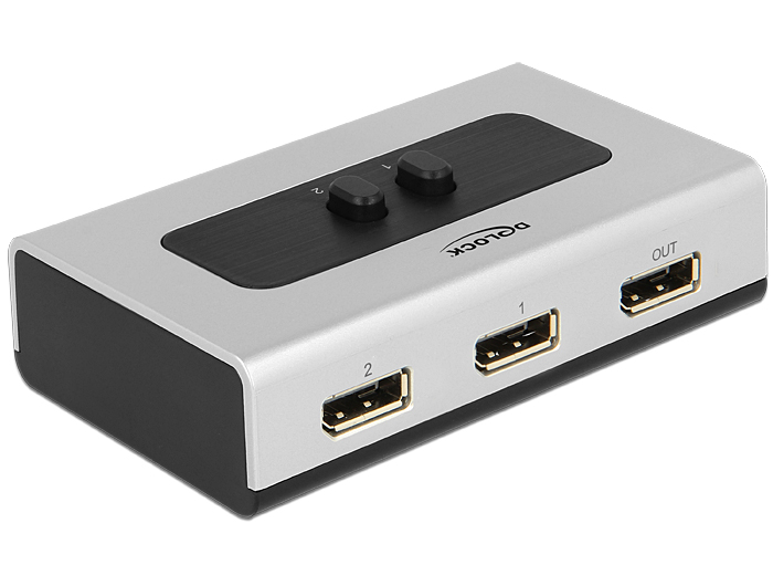 DeLock Switch Displayport 1.1 2 port manual