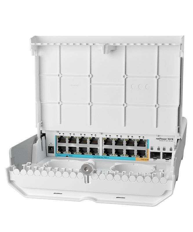 Mikrotik netPower 15FR Outdoor 18 Port Switch White