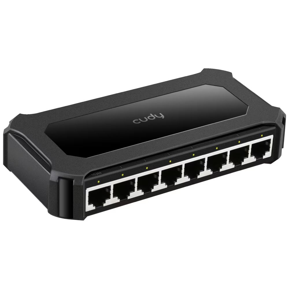 Cudy GS108D 8-Port Gigabit Ethernet Switch Black