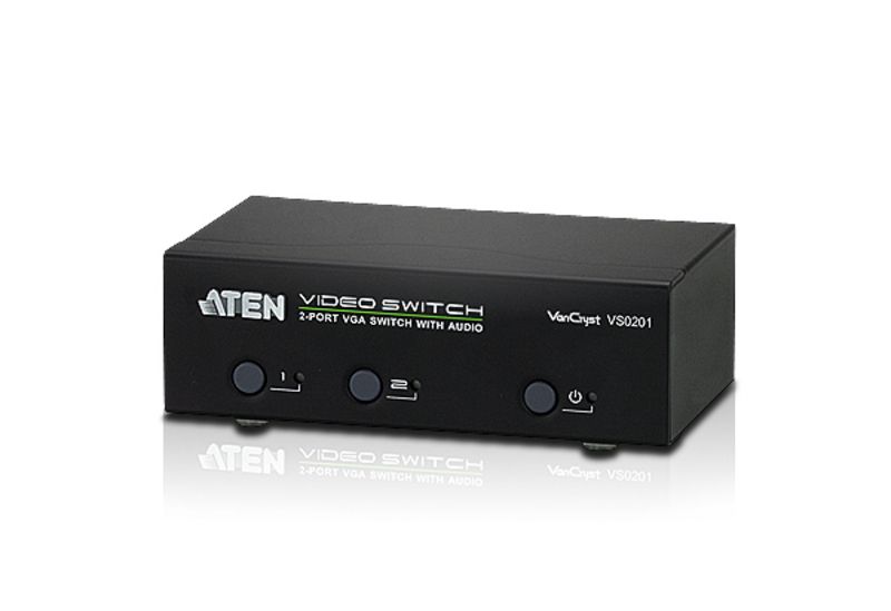 ATEN VS0201 2-Port VGA/Audio Switch