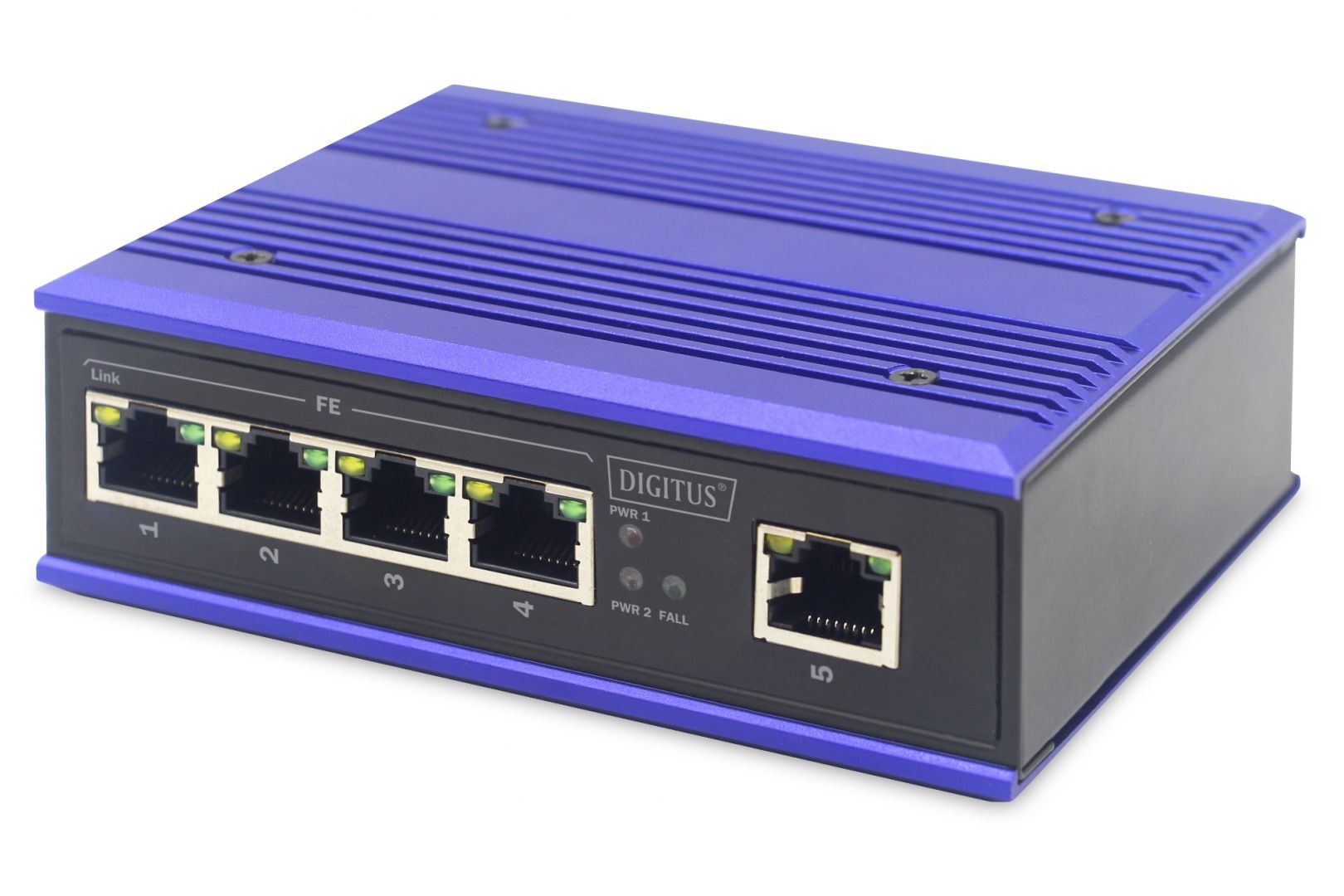 Digitus Industrial 5-Port Fast Ethernet Switch