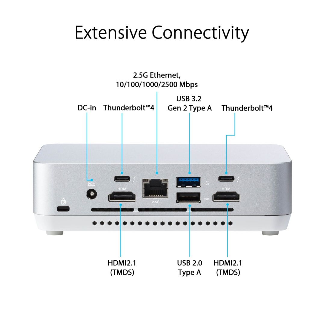 Asus NUC 14 Pro+ Kit NUC14RVSU9000R0 Revel Canyon (EU Cord)