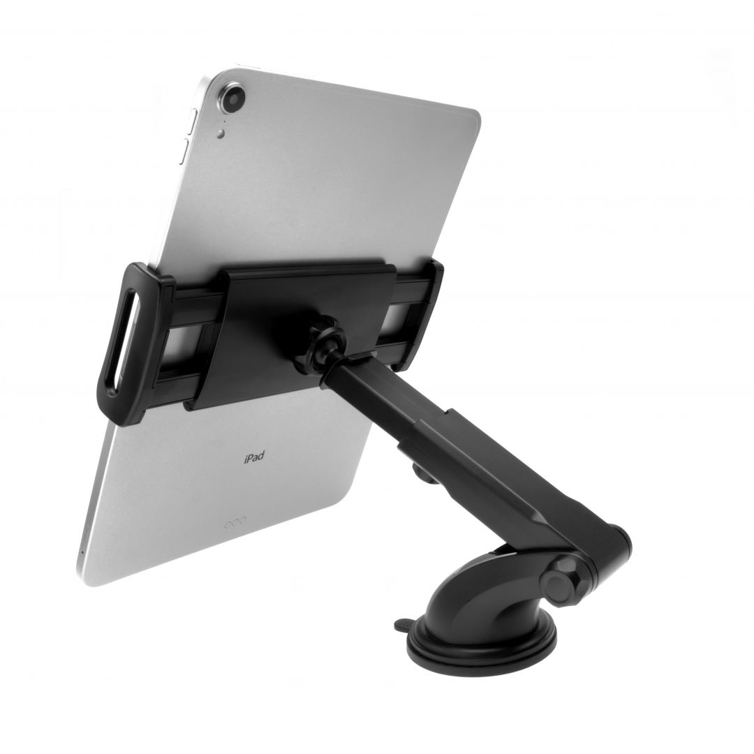 FIXED Univerzális tablet tartó XL with hosszú karral, üvegre vagy műszerfalra rögzíthető, minden 7-13