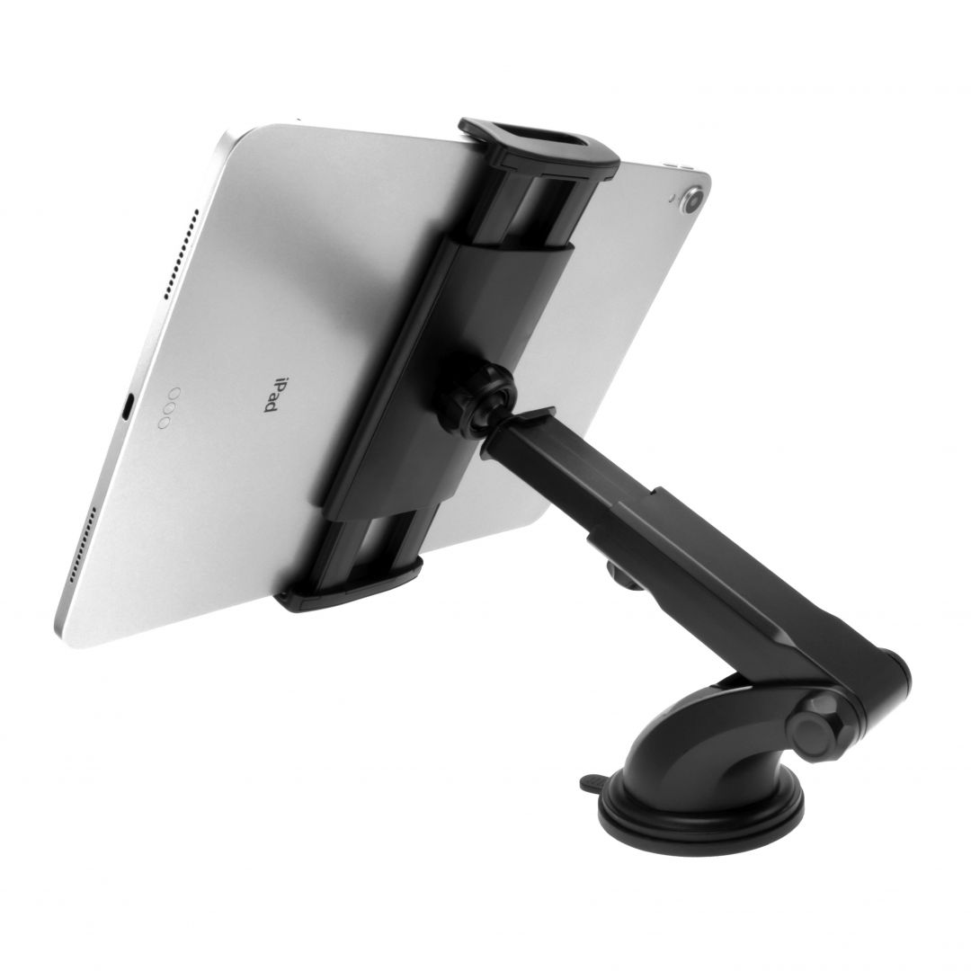 FIXED Univerzális tablet tartó XL with hosszú karral, üvegre vagy műszerfalra rögzíthető, minden 7-13