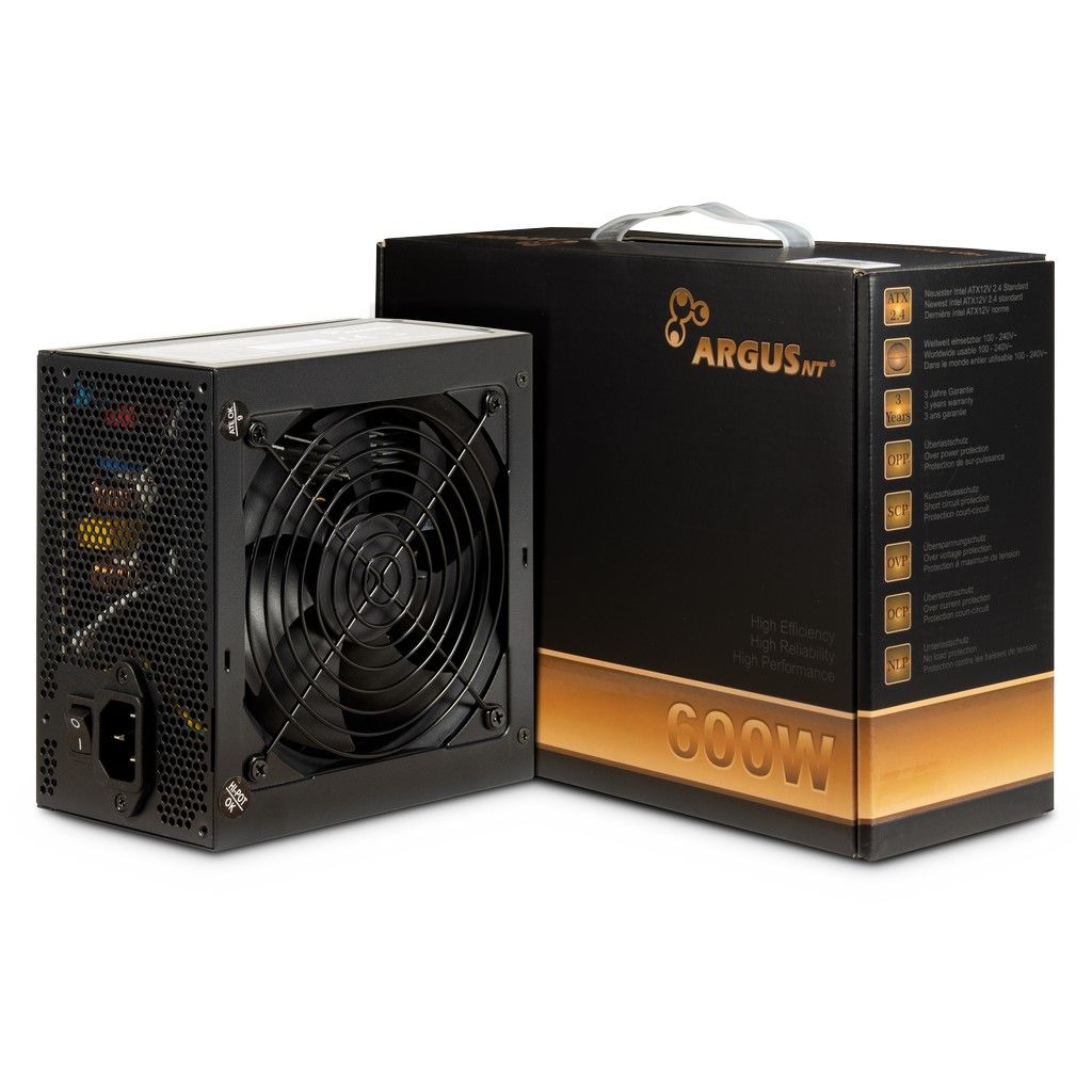 Inter-Tech 600W 80+ Bronze Argus BPS-600