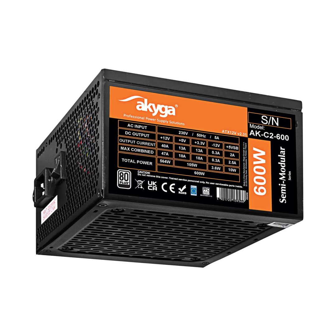 Akyga 600W 80+ AK-C2-600