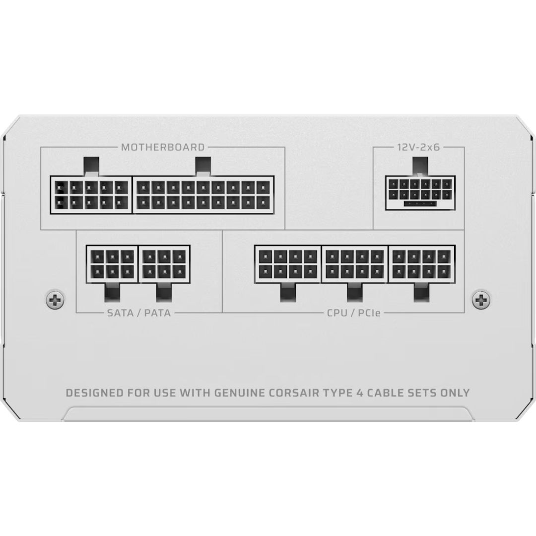 Corsair 750W 80+ Gold RM1000e (2025) White