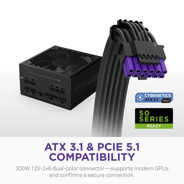 NZXT 750W 80+ Gold C750 Core Black