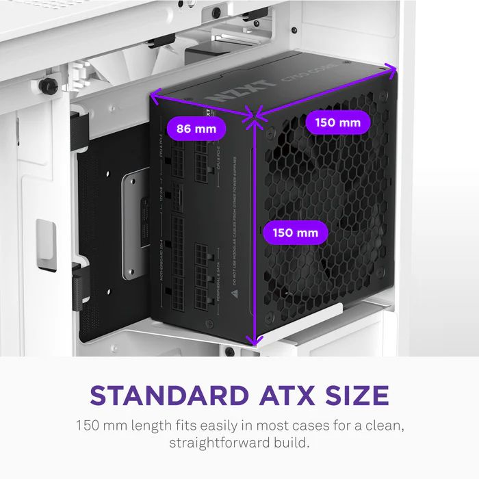 NZXT 750W 80+ Gold C750 Core Black