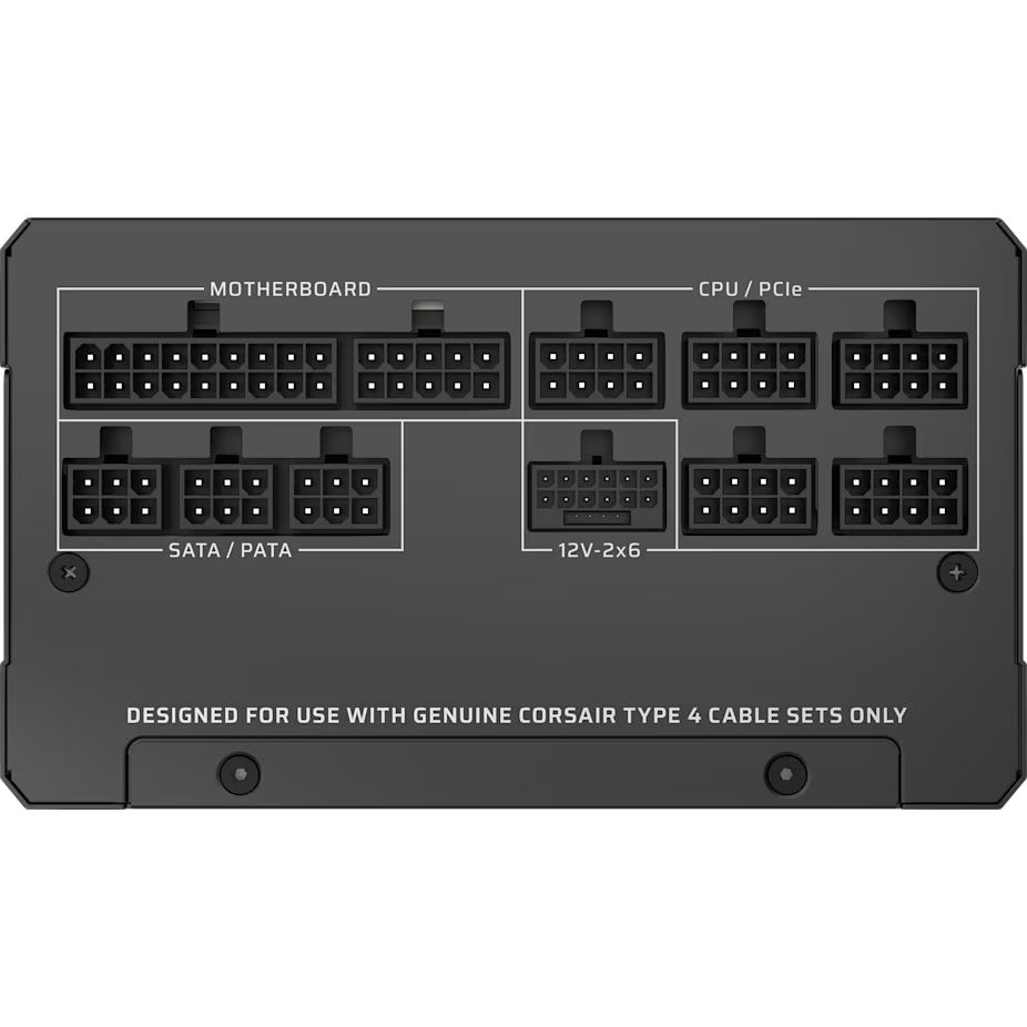 Corsair 1200W 80+ Gold RM1200e Black