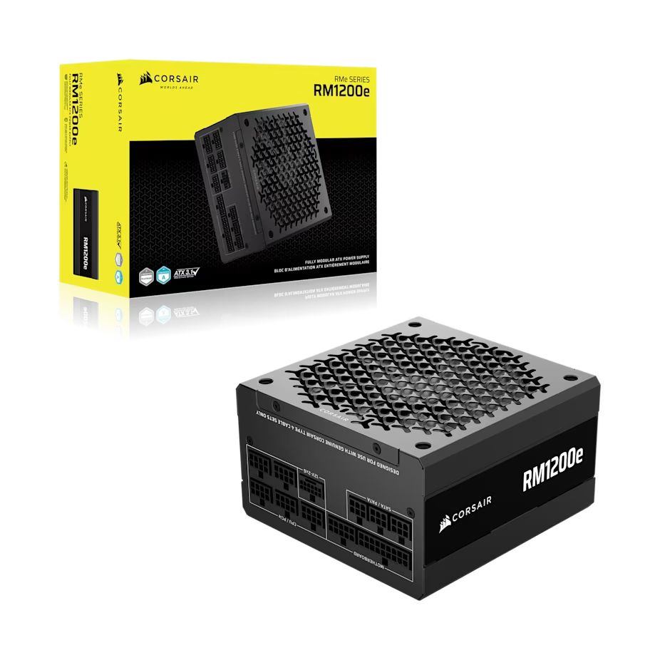 Corsair 1200W 80+ Gold RM1200e Black