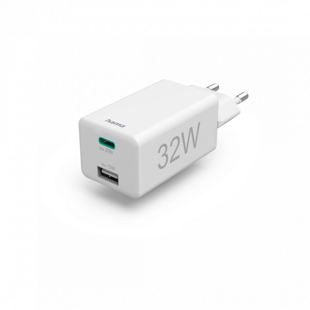 Hama Univerzális Hálózati Töltő USB & TYPE-C 