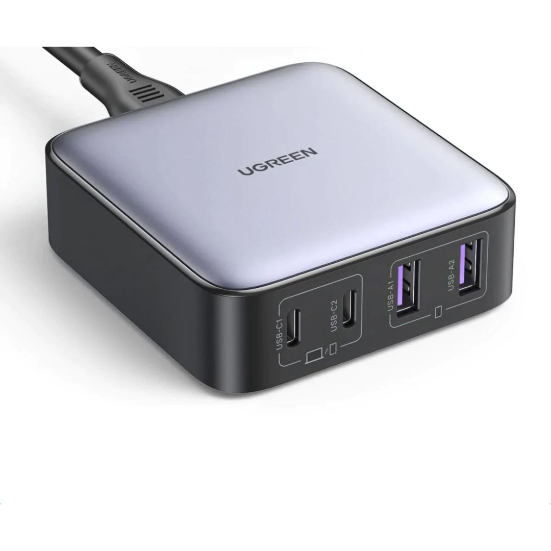 UGREEN Nexode 2*USB-A + 2*USB-C 65W Desktop Fast Charger Grey