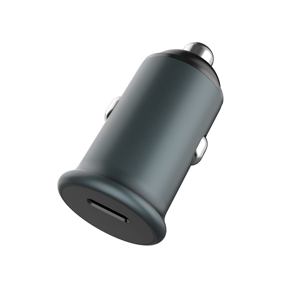 ColorWay Autós töltő 1USB (Power Delivery Port USB Type-C (20W) Grey