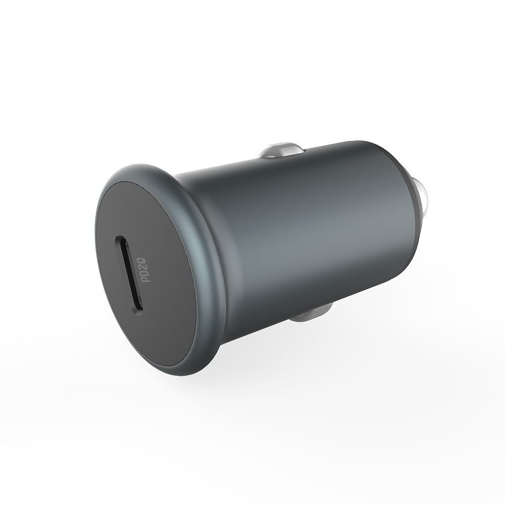 ColorWay Autós töltő 1USB (Power Delivery Port USB Type-C (20W) Grey