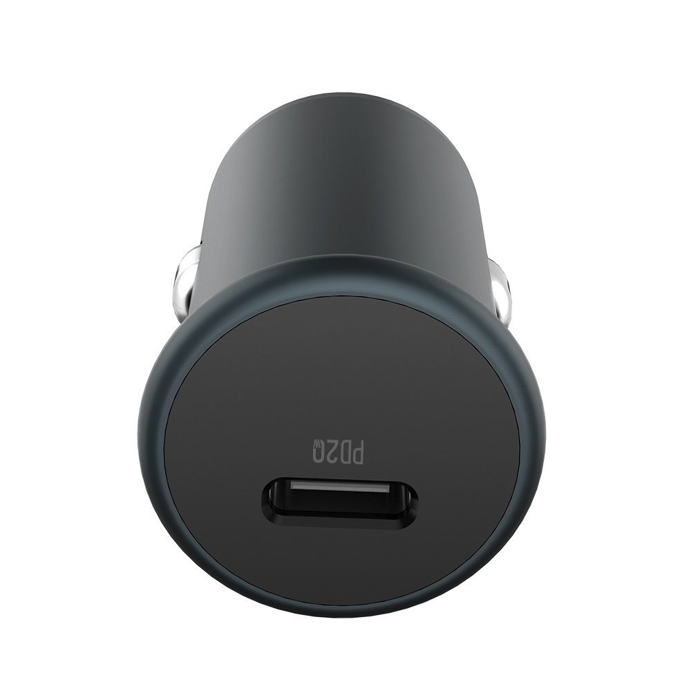 ColorWay Autós töltő 1USB (Power Delivery Port USB Type-C (20W) Grey