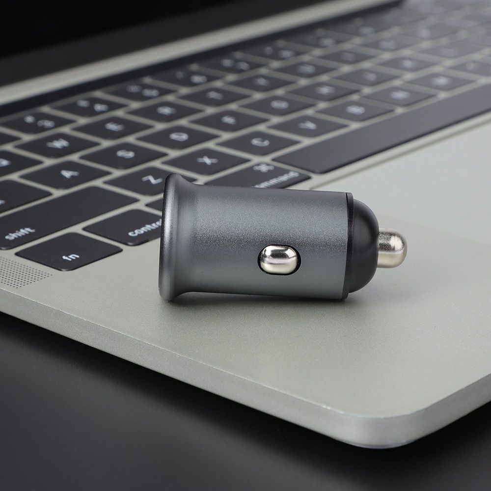 ColorWay Autós töltő 2xUSB (Type-C PD20W + USB QC3.0 ) (38W) Grey