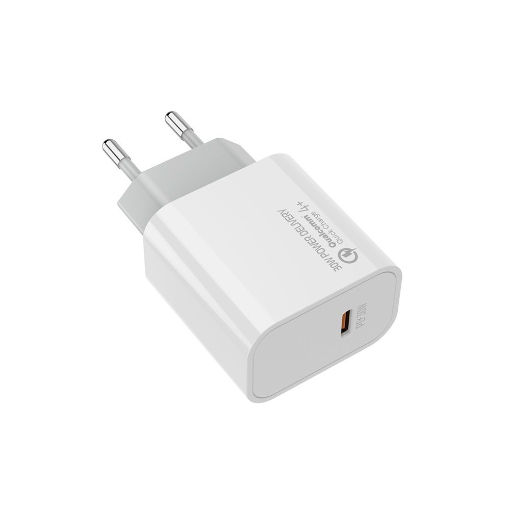 ColorWay USB töltő adapter Power Delivery Port PPS USB Type-C (30W) White