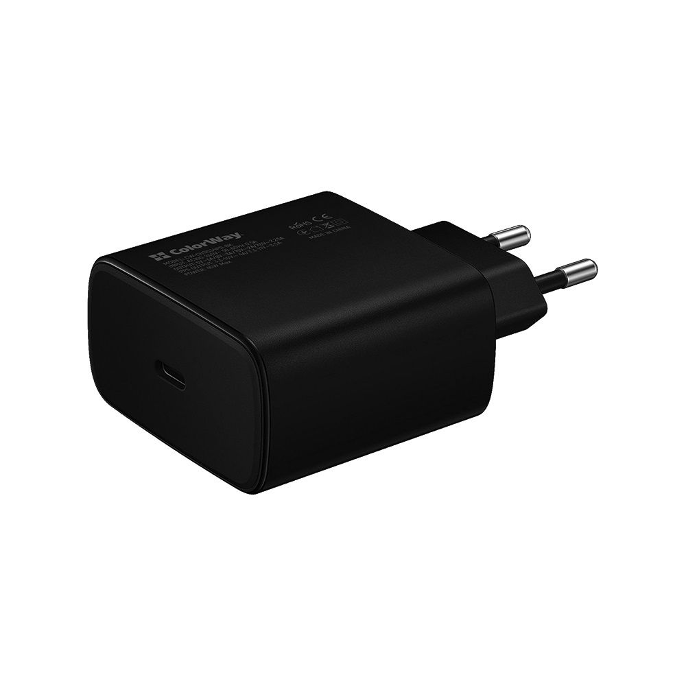 ColorWay USB töltő adapter Power Delivery Port PPS USB Type-C (45W) Black