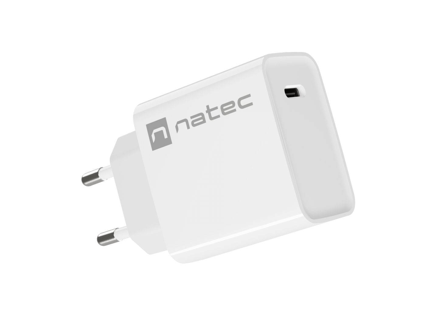 natec Ribera Wall Charger White