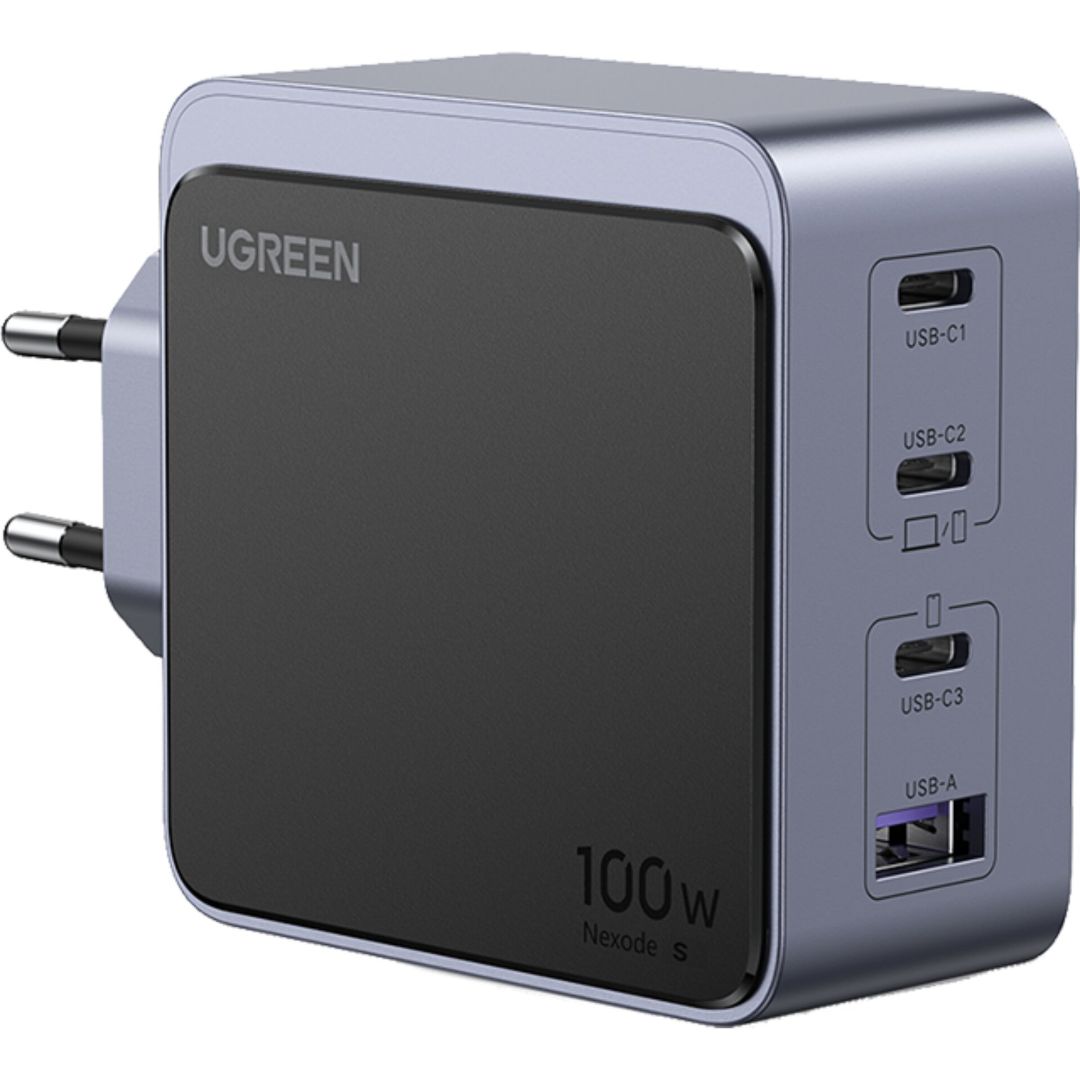 UGREEN Nexode S 100W 4-Port GaN Fast Charger EU Grey