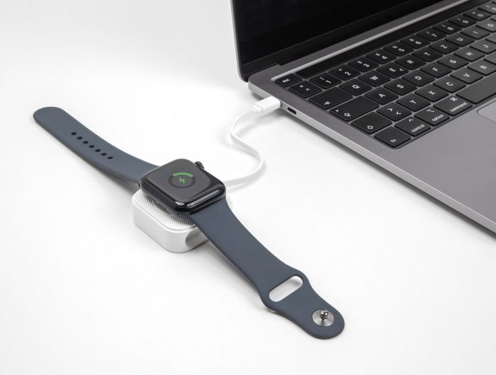 DeLock USB Type-C Charging Pad for Apple Watch magnetic White