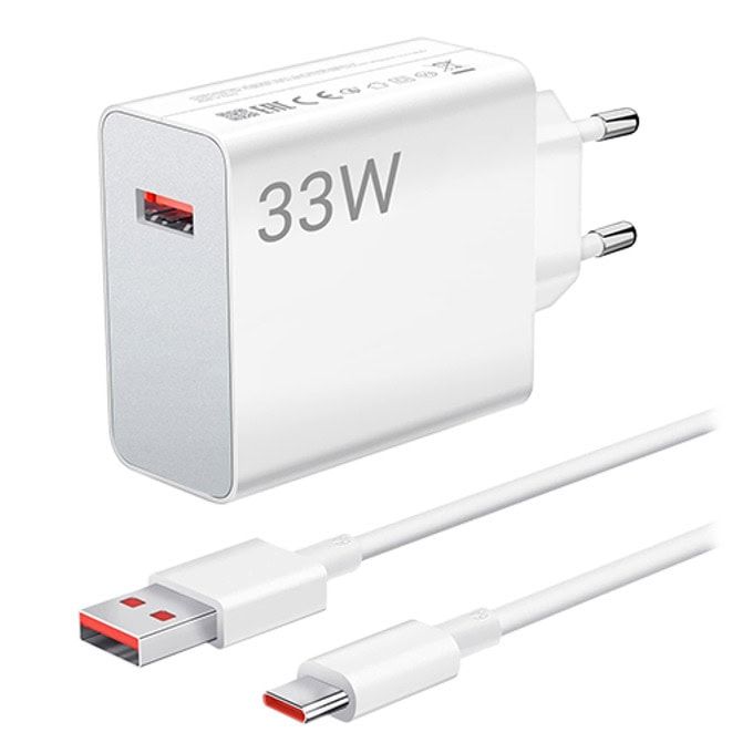 Xiaomi 33W Charging Combo (Type-A) EU White