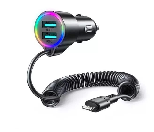 Joyroom JR-CL25 Car Charger Black