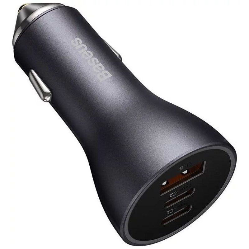 Baseus Golden Contactor Pro Car Charger 65W Grey