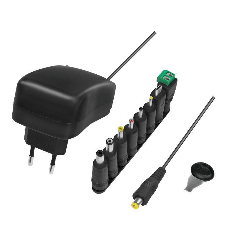 Logilink PA0198 Universal power supply 3-12V 29W Black