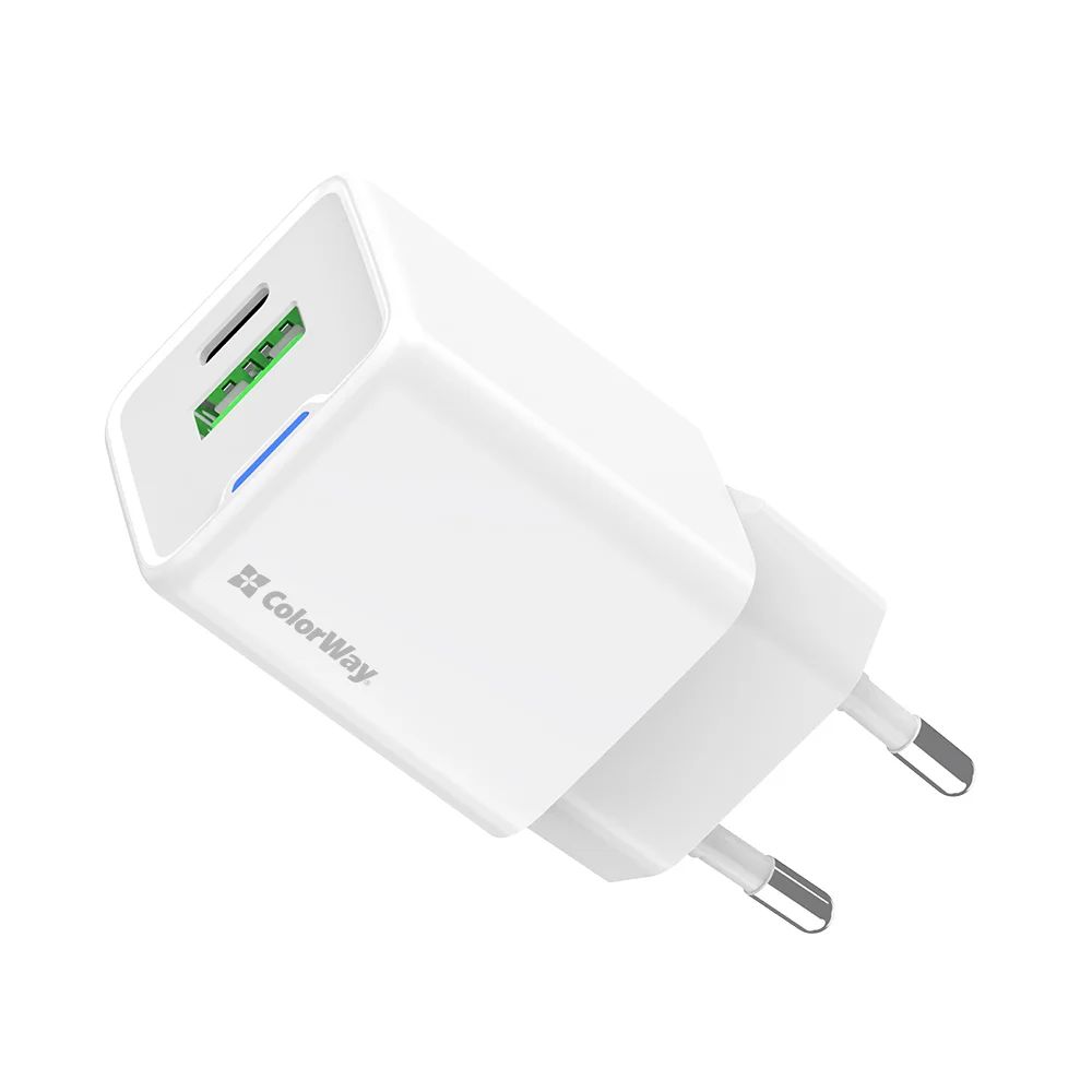 ColorWay CW-CHS062PD-WT AC Charger ColorWay GaN Mini 20W White