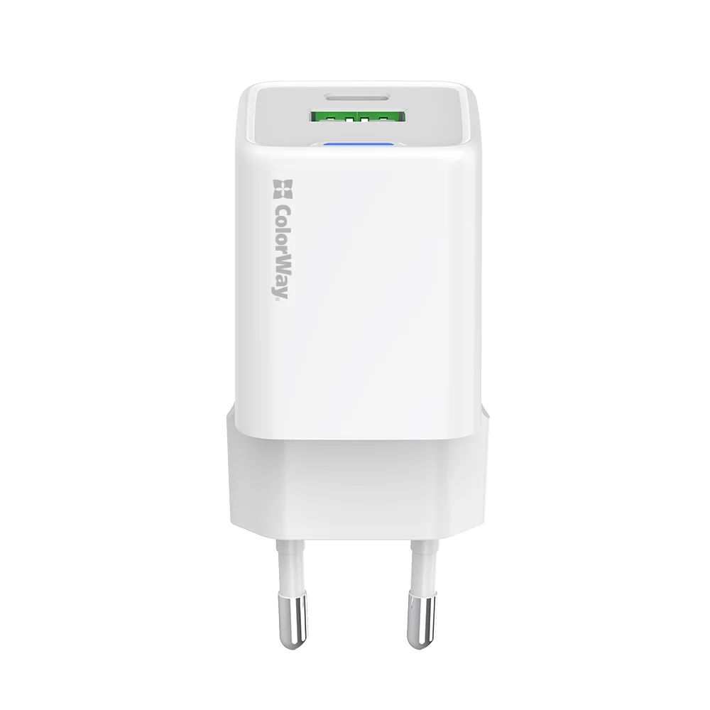 ColorWay CW-CHS062PD-WT AC Charger ColorWay GaN Mini 20W White