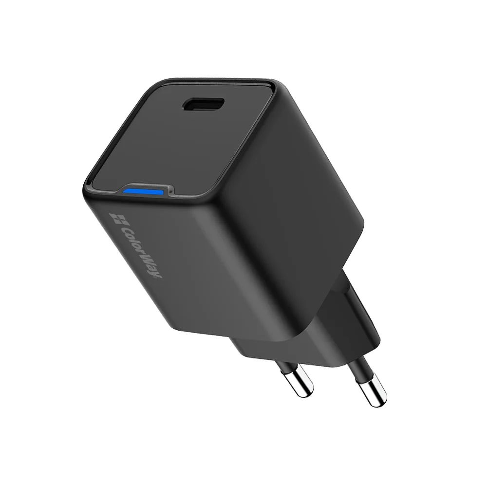 ColorWay CW-CHS052PD-BK AC Charger ColorWay GaN Mini 25W Black