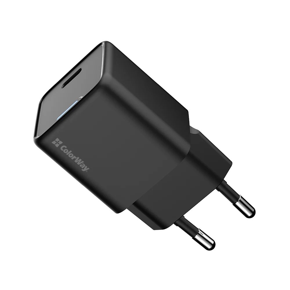 ColorWay CW-CHS052PD-BK AC Charger ColorWay GaN Mini 25W Black