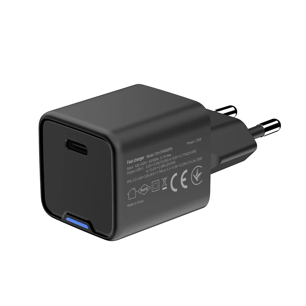 ColorWay CW-CHS052PD-BK AC Charger ColorWay GaN Mini 25W Black