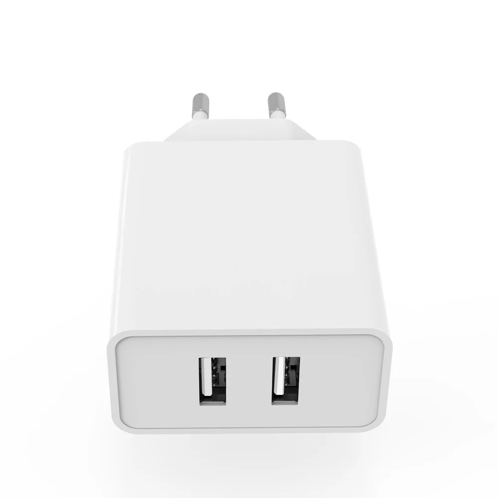ColorWay AC Charger ColorWay 2USB AUTO ID 4.8A (24W) White