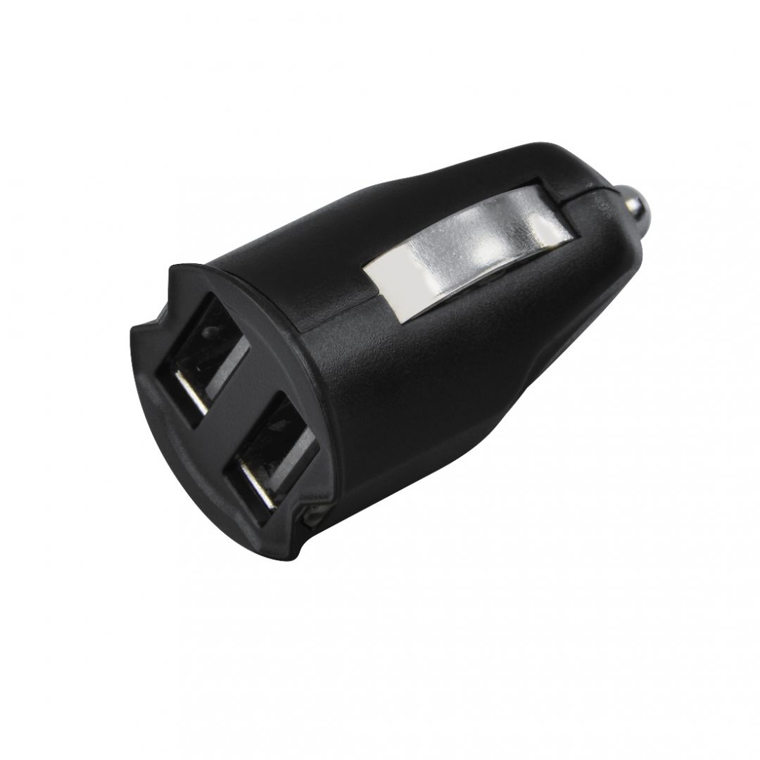 Hama USB Duble Car Charger Black