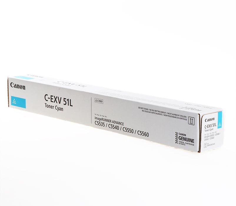 Canon C-EXV51L Cyan toner