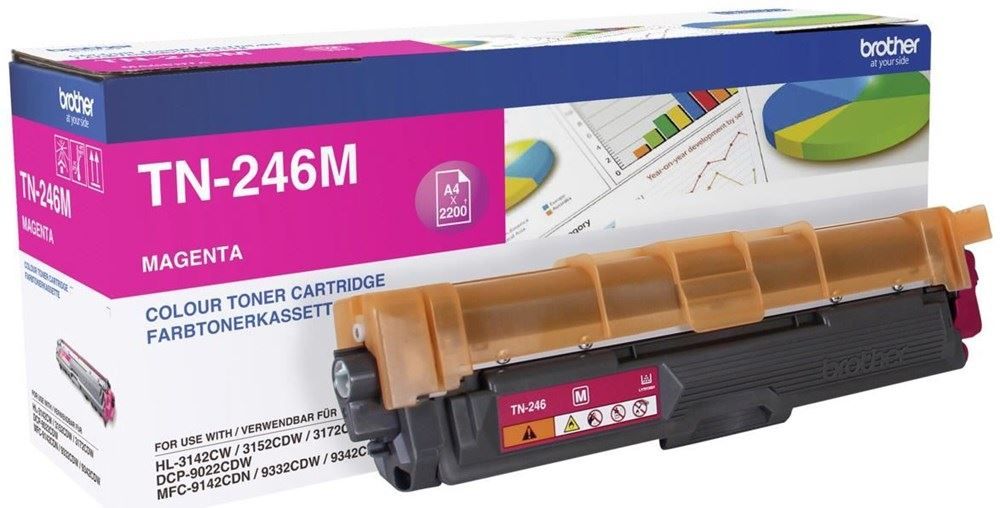 Brother TN-246M Magenta toner