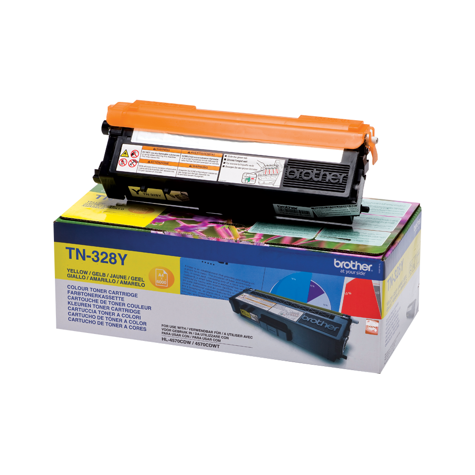 Brother TN-328Y Yellow toner