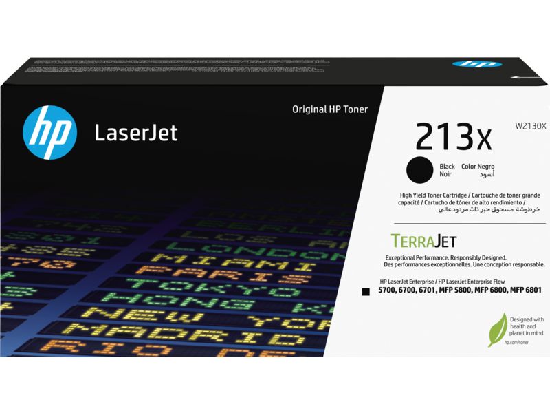 HP 213X Black toner