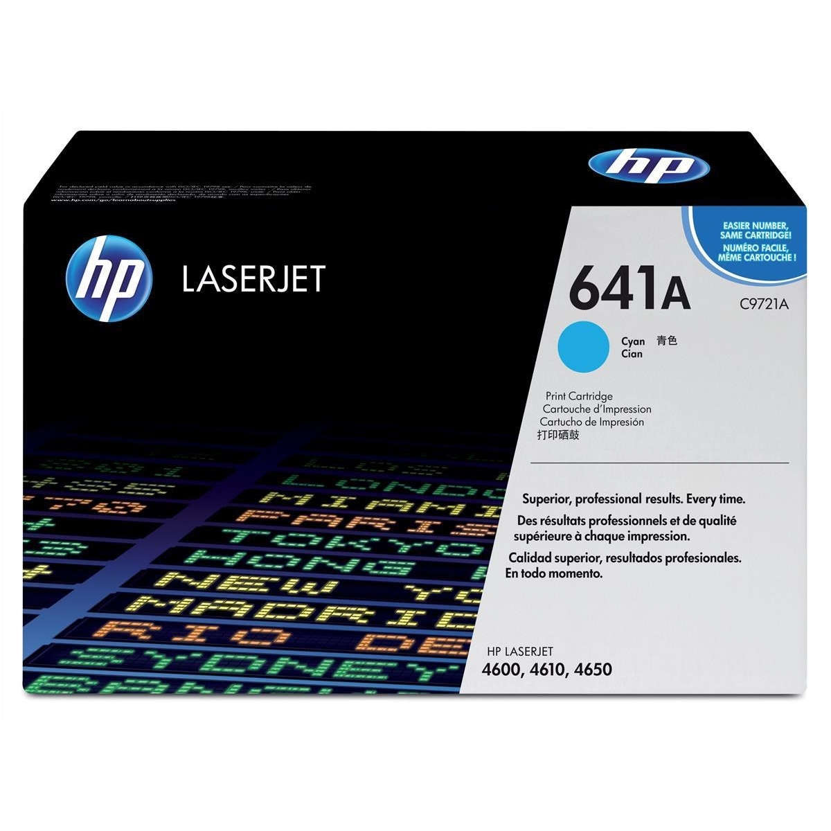 HP C9721A (641A) Cyan toner