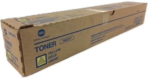 Konica Minolta TN-221 Yellow toner