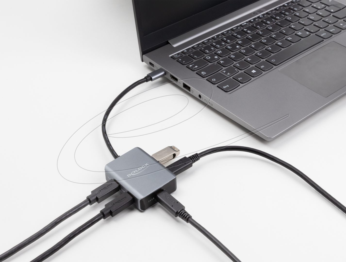 DeLock USB 10 Gbps 4 Port USB Type-C Hub with USB Type-C connector
