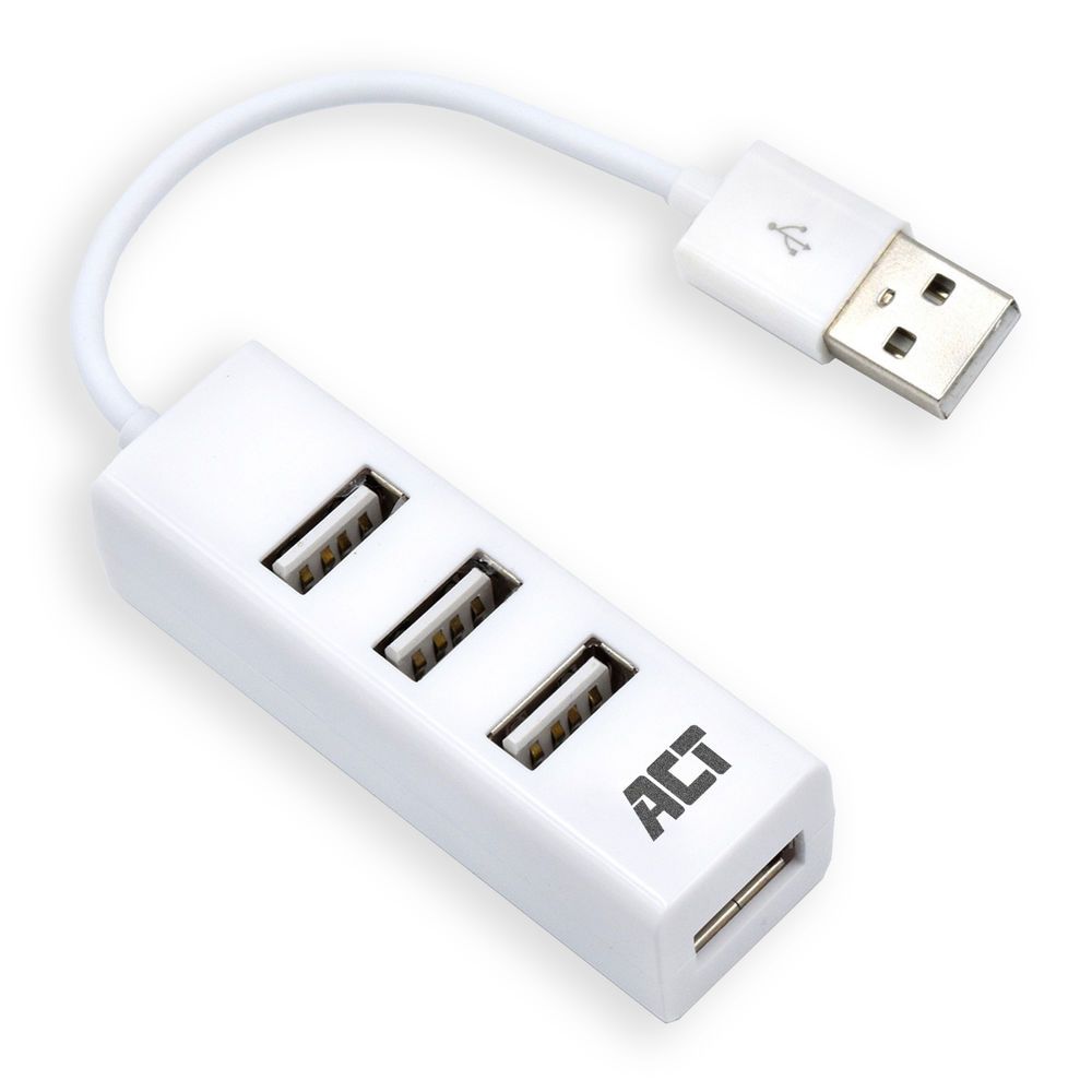 ACT AC6200 USB Hub 4port White