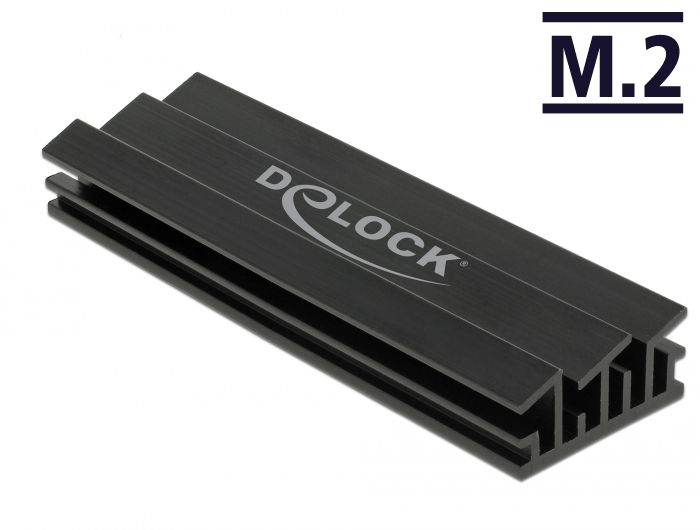 DeLock Heat Sink 70mm for M.2 module Black