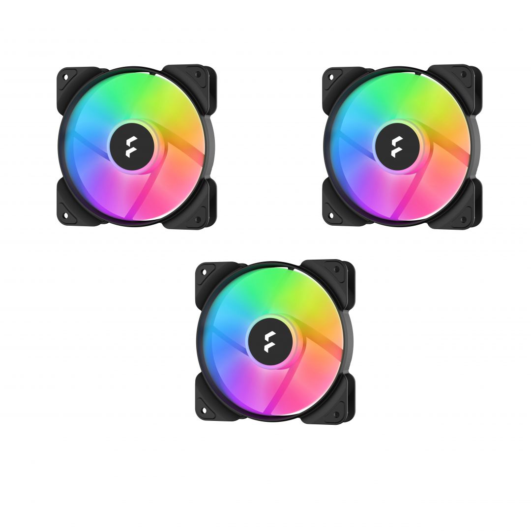 Fractal Design Aspect 12 RGB Black (3-pack)