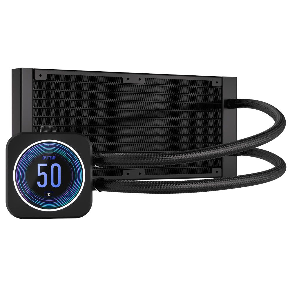 Corsair iCUE H100i ELITE LCD XT Display Liquid CPU Cooler