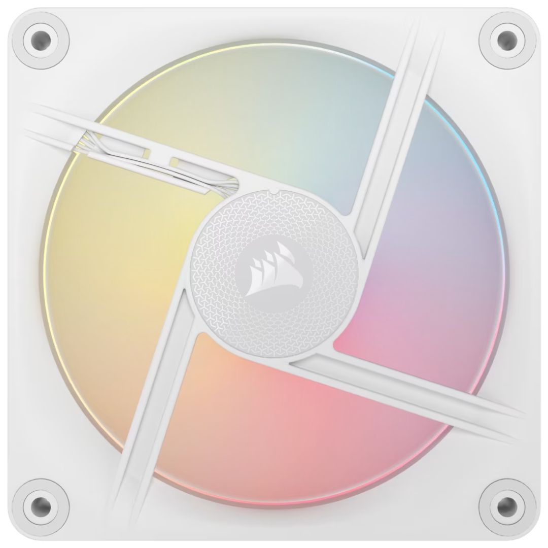 Corsair iCUE LINK LX120-R RGB 120mm PWM Reverse Fans Starter Kit White