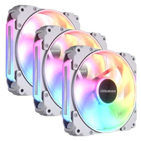 Cougar Apolar 120 ARGB White (3-Pack)